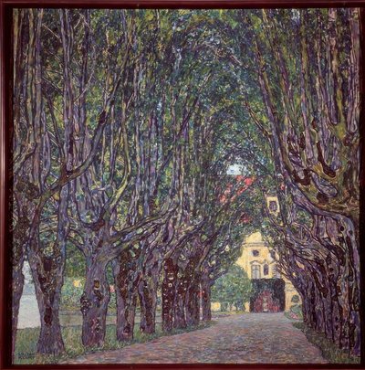 Avenue in the Manor House Chamber, Upper Austria by Gustav Klimt